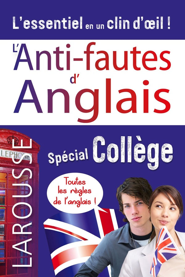 L'anti-fautes d'anglais, spécial collège
