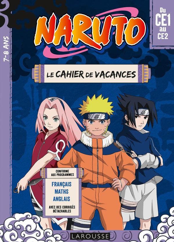Naruto ; le cahier de vacances ; du CE1 au CE2