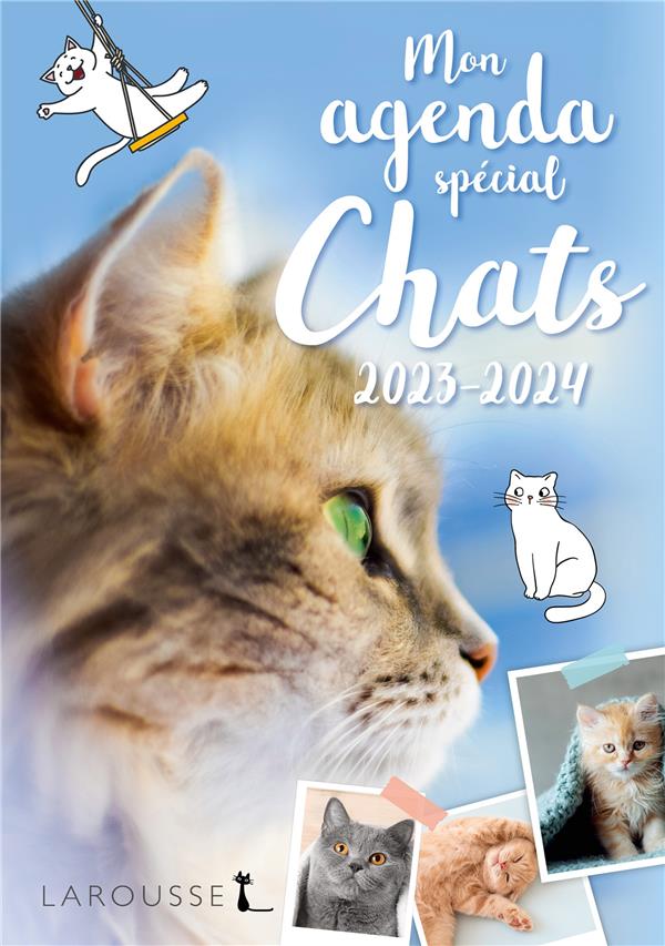 Mon agenda spécial chats (édition 2023/2024)