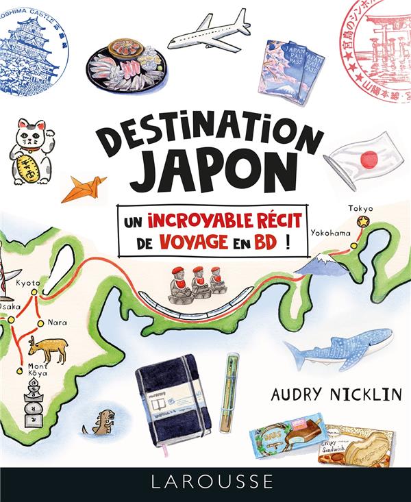 Destination Japon, un incroyable récit de voyage en BD !