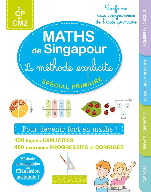 Réussir en maths à l'école primaire ; du CP au CM2