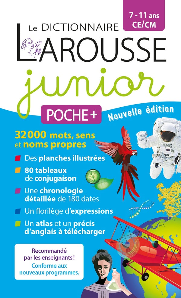 Le dictionnaire Larousse junior poche +