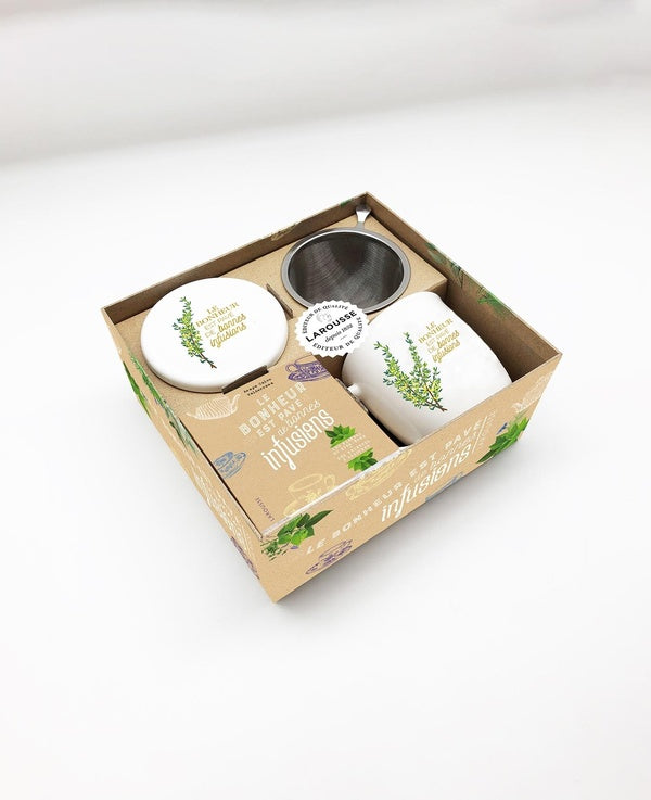Mug le bonheur est pavé de bonnes infusions