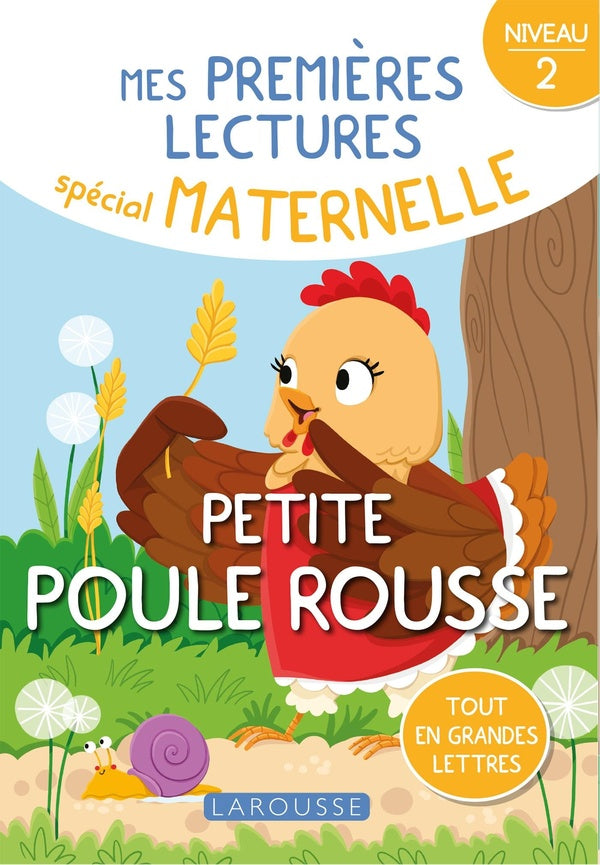 Mes premières lectures spécial maternelle ; niveau 2 ; Petite poule rousse