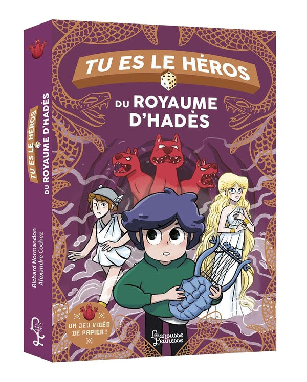 Tu es le héros du royaume d'Hadès