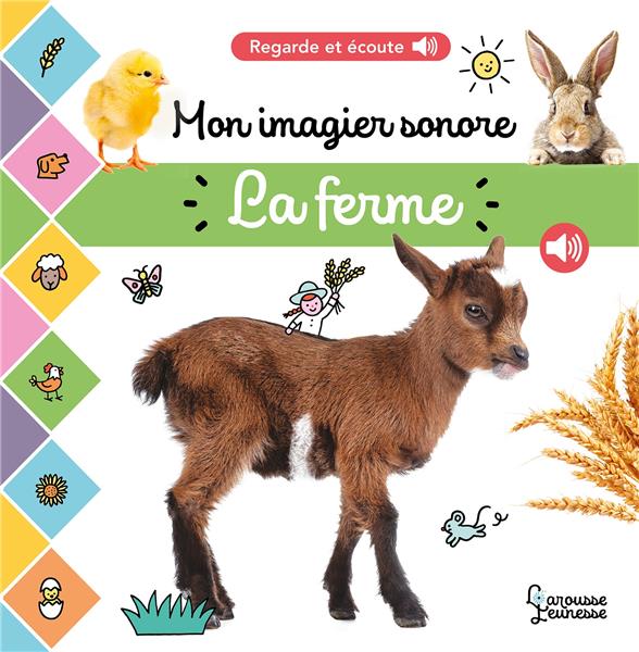 Mon imagier sonore : La ferme