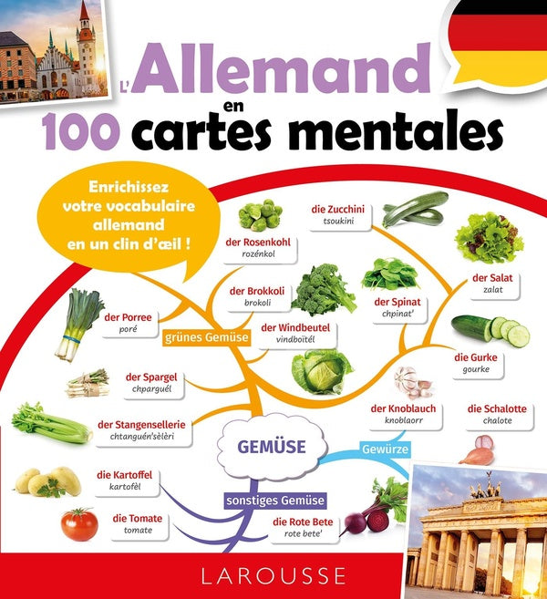 L'allemand en 100 cartes mentales