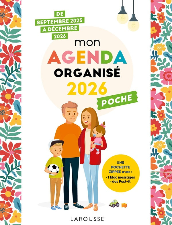 Mon agenda famille organisée (édition 2026)