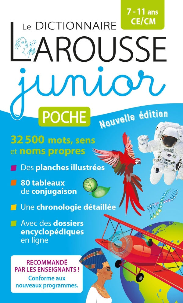 Le dictionnaire Larousse Junior poche ; CE, CM