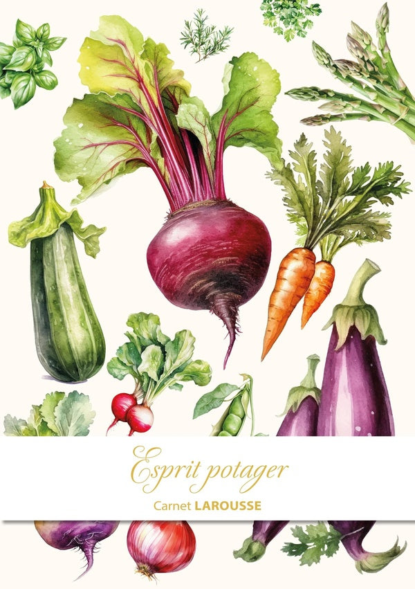 Carnet Larousse : Esprit potager
