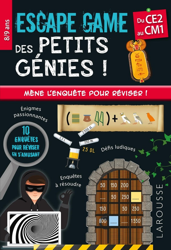 Escape game des petits génies ! : Du CE2 au CM1