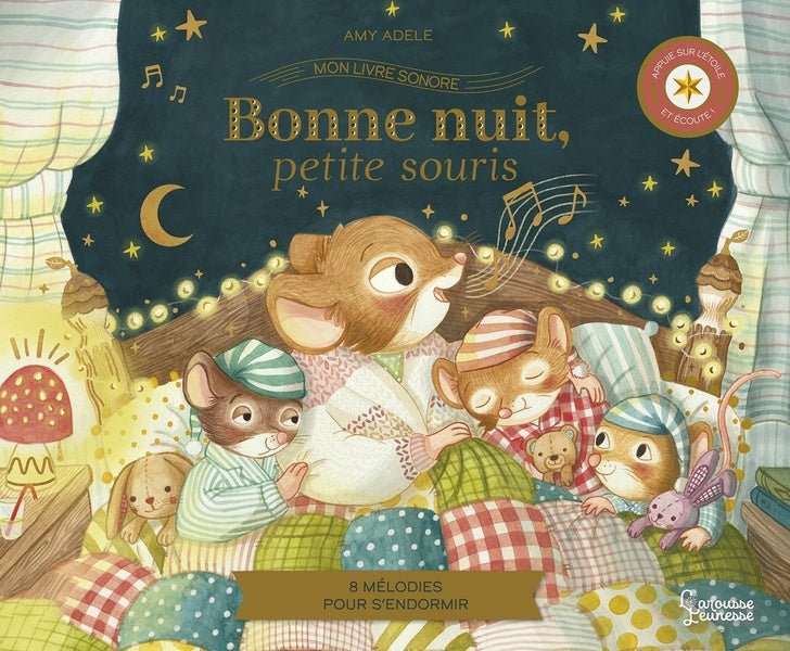 Mon livre sonore : Bonne nuit, petite souris