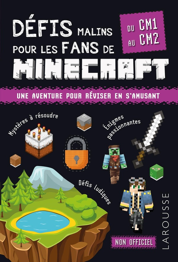 Défis malins pour les fans de Minecraft ; Du CM1 au CM2