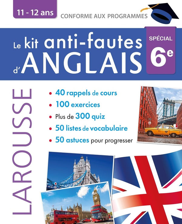 Le kit anti-fautes d'anglais ; 6e