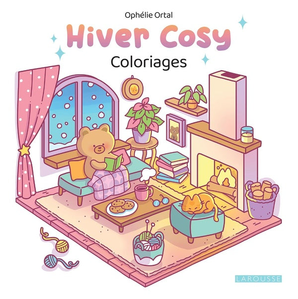Hiver Cosy : Coloriages
