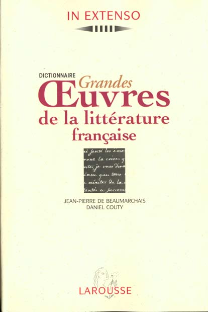Les grandes oeuvres de la litterature francaise