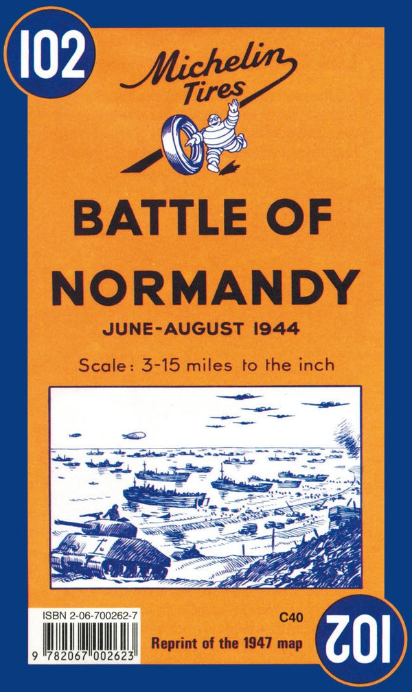 Cartes thematiques et touristique ; bataille de normandie