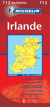 Carte routiere 712 irlande - flash vidéo
