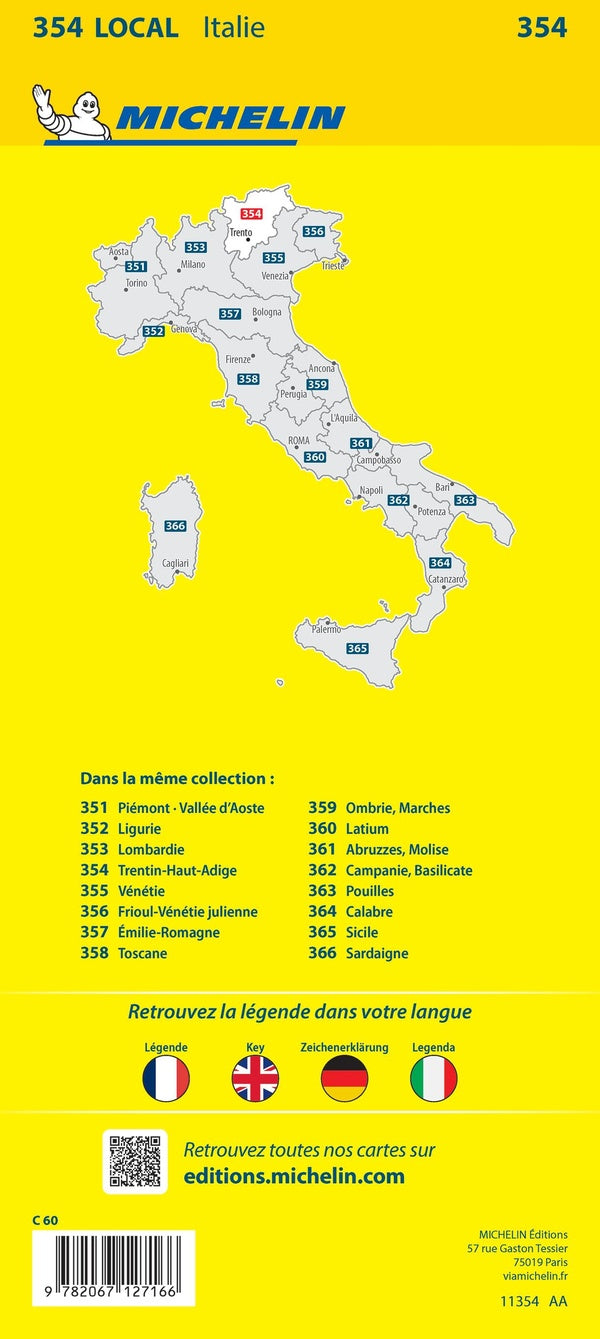 Carte Trentino-alto Adige
