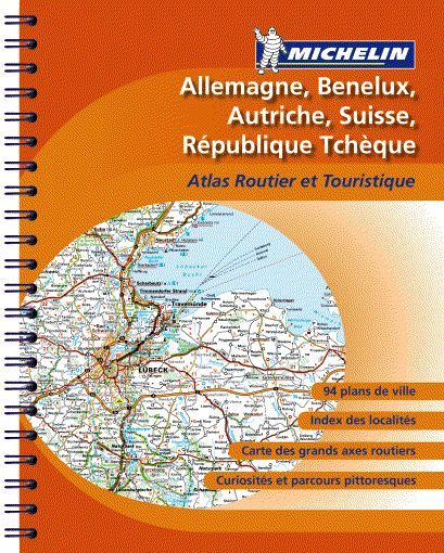 Atlas Allemagne, Bénélux, Autriche, Suisse (édition 2010)