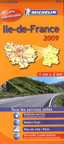 Carte routiere 514 ; île de France 2009 - flash vidéo