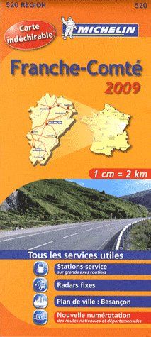 Carte routière 520 ; Franche-comté 2009 - flash vidéo