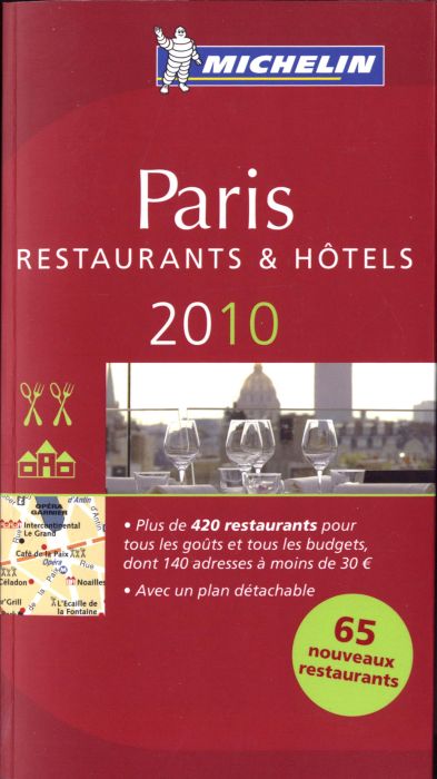 Guide rouge Michelin : Paris ; restaurants et hôtels (édition 2010) - flash vidéo