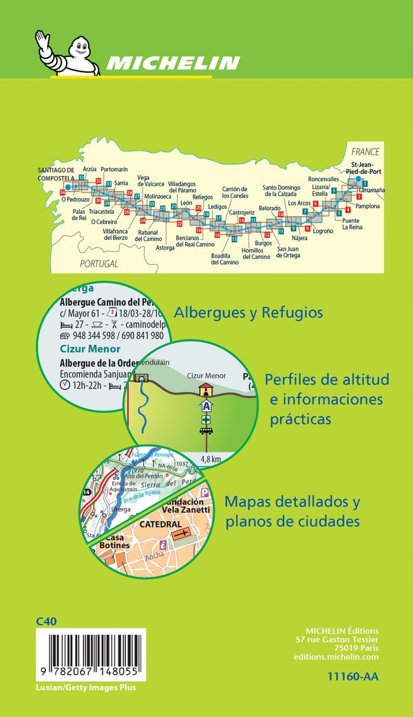 Camino de Santiago ; St-Jean-Pied-de-Port ; Santiago de Compostela (édition 2010)