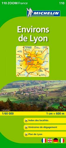 Cartes Zoom : environs de Lyon ; CRZ 110