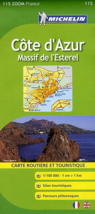 Cartes Zoom n.115 : côte d'Azur ; massif de l'Esterel