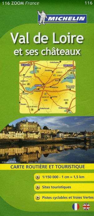 Cartes Zoom n.116 : Val de Loire et ses châteaux (édition 2010)