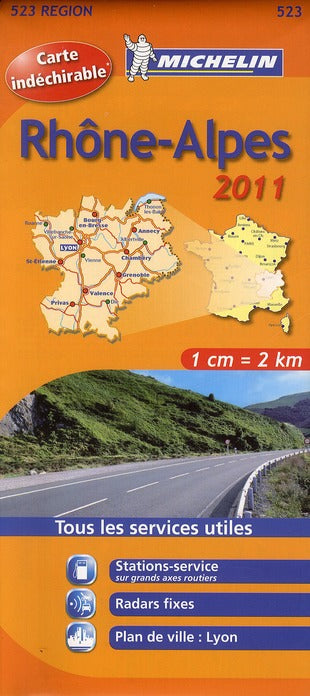 CR région 523 : Rhône-Alpes (édition 2011)