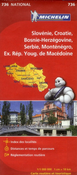 Slovénie ; Croatie ; Bosnie-Herzégovine ; Serbie ; Monténégro ; ex-République yougoslave de Macédoine