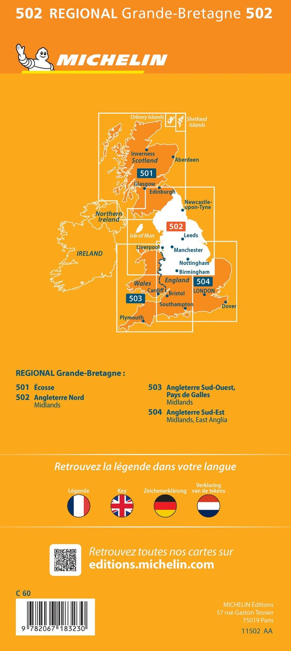 Northern England, The Midlands