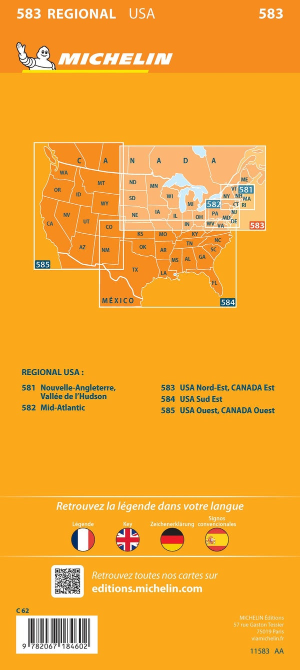 Northeastern USA , eastern Canada