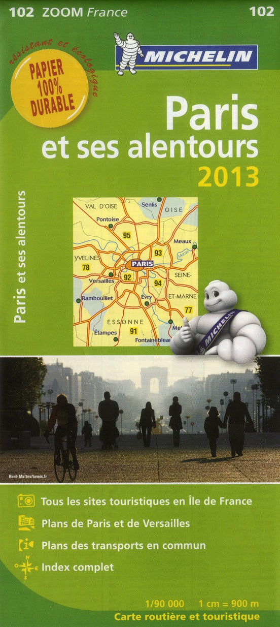 Cartes Zoom n.102 : Paris et ses alentours (édition 2013)