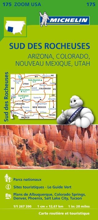 Cartes Zoom n.175 : sud des Rocheuses