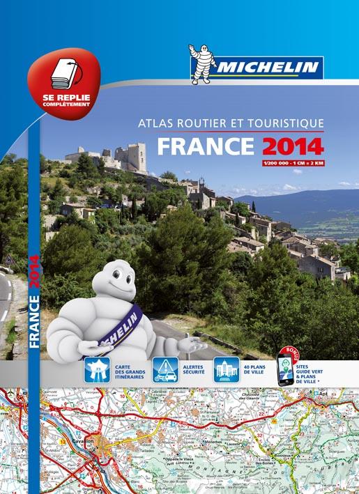 France ; atlas routier et touristique (édition 2014) - flash vidéo