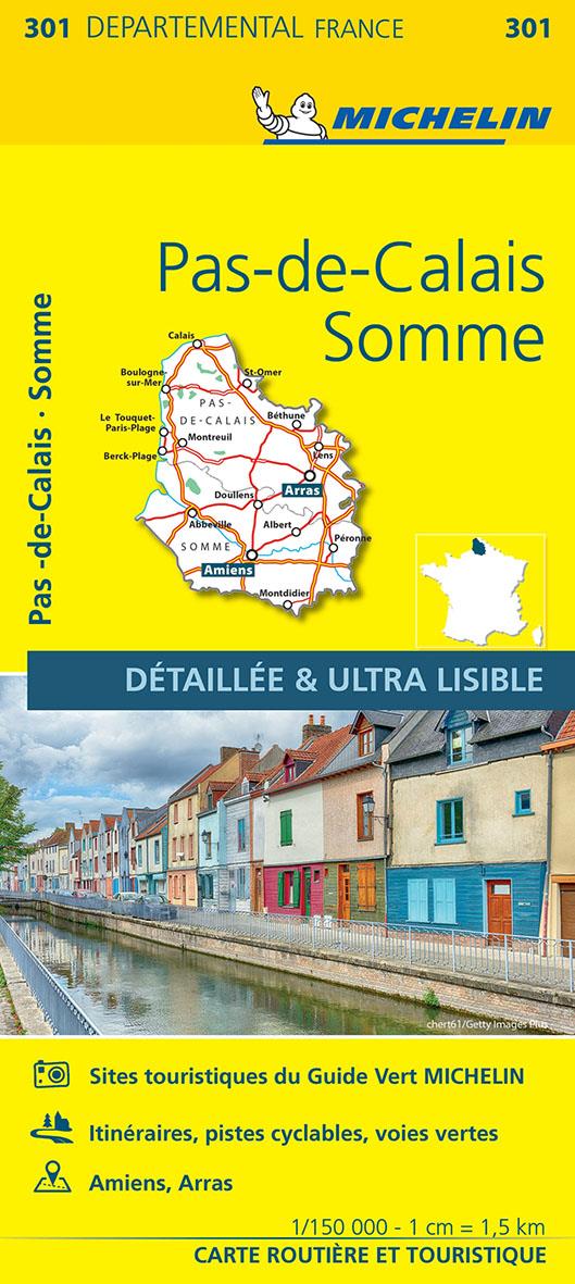 Cartes départementales n.301 : Pas-de-Calais, Somme