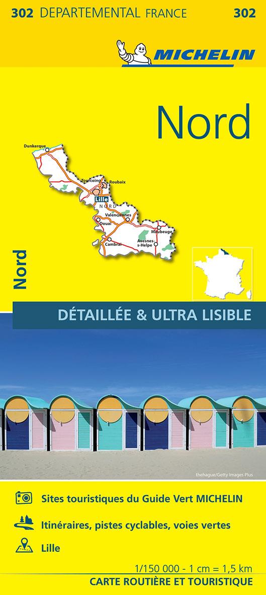 Cartes départementales n.302 : Nord