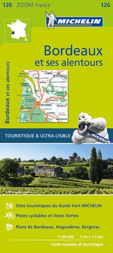 Cartes Zoom n.126 : Bordeaux et ses alentours