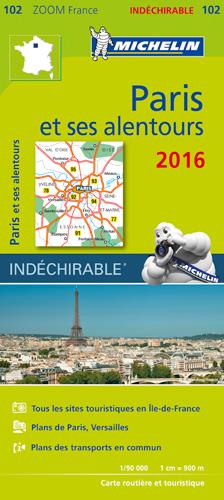 Cartes Zoom : Paris et ses alentours (édition 2016)