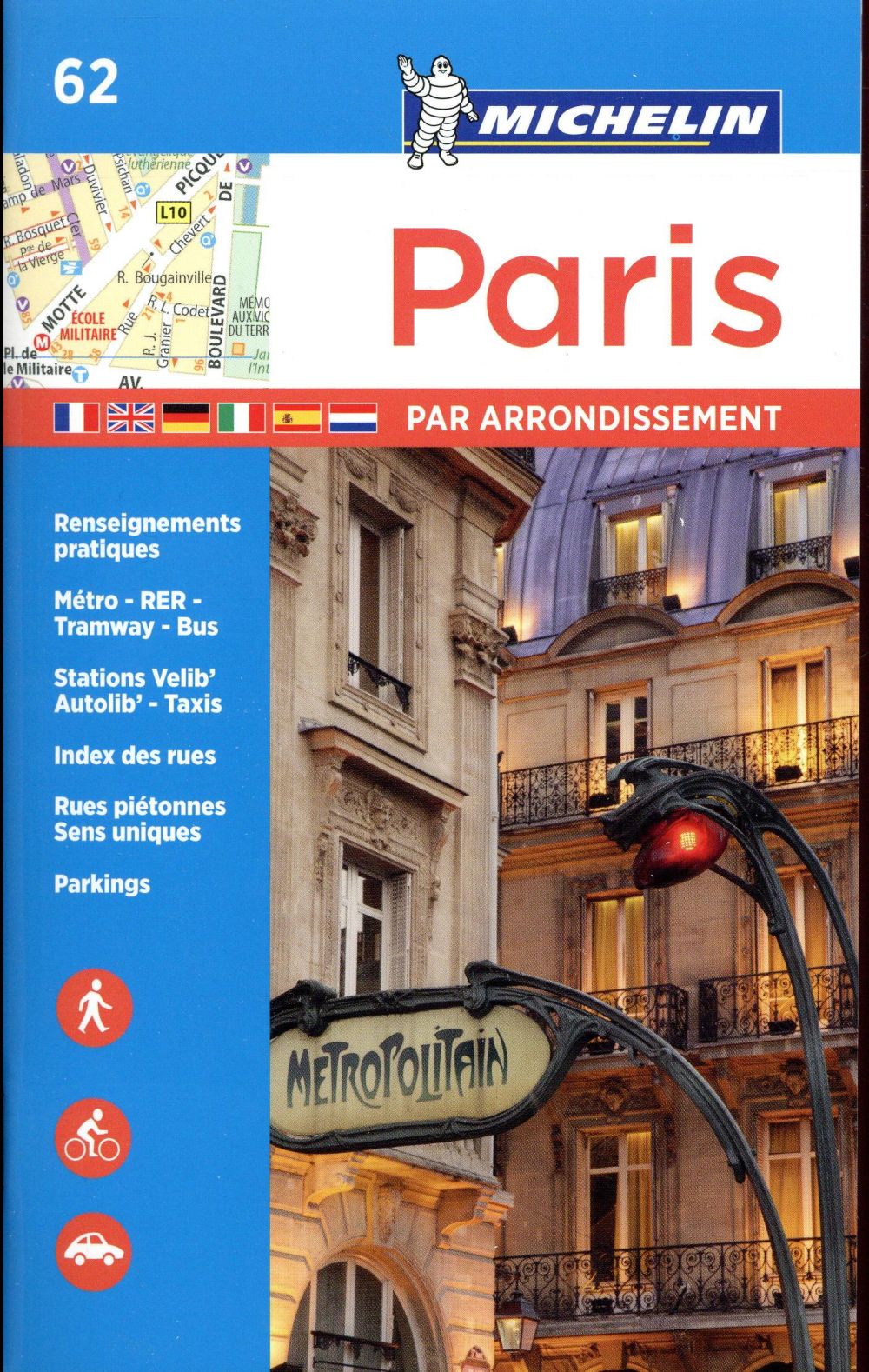Paris par arrondissement ; 62 (édition 2017)