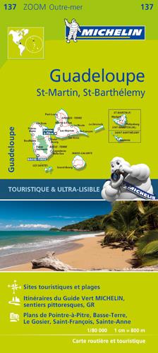 Carte zoom 137 guadeloupe, saint martin, saint barthelemy - flash vidéo