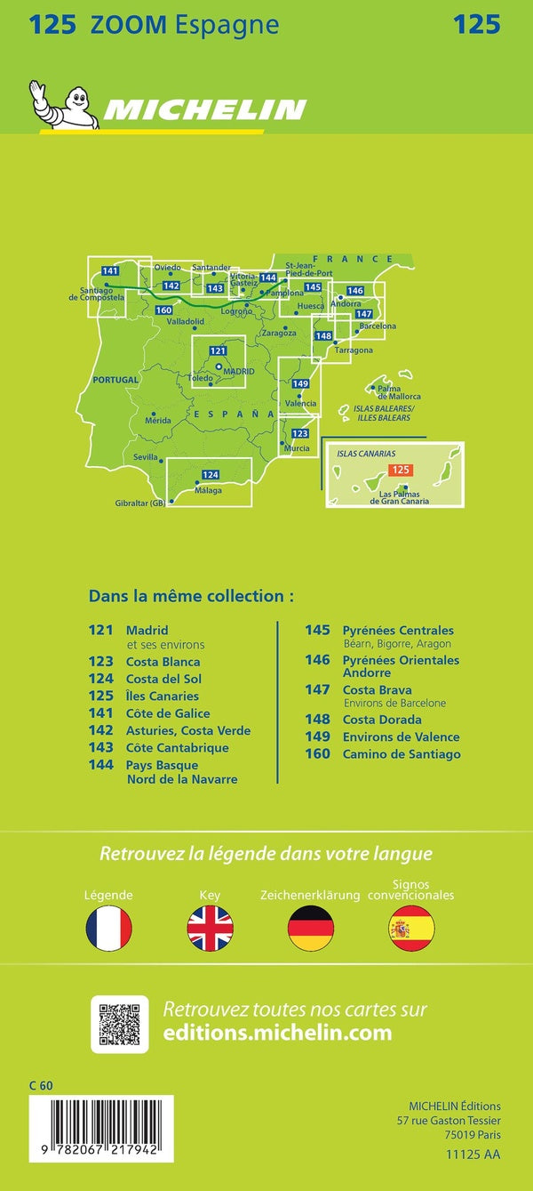 Cartes Zoom n.125 : îles Canaries