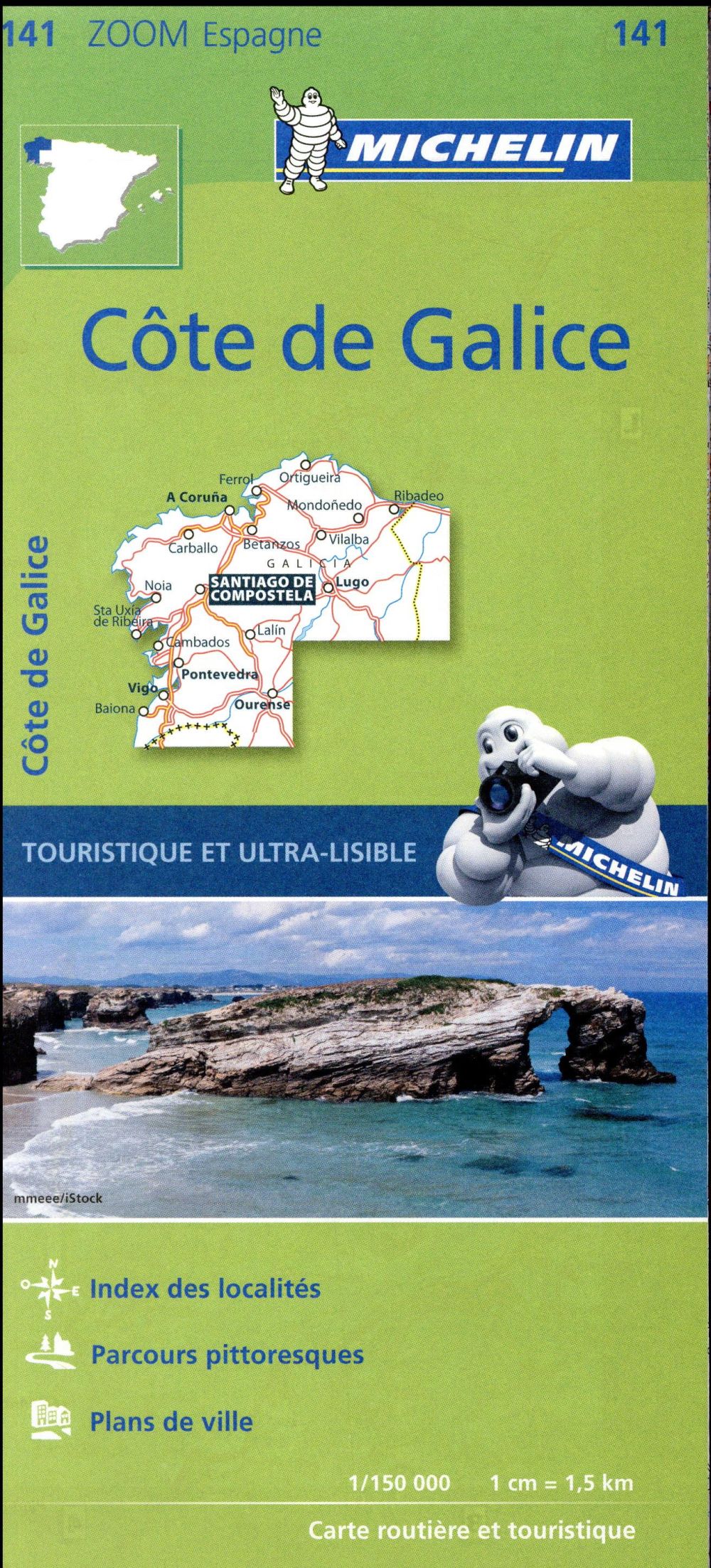 Cartes Zoom n.141 : Côte de Galicie