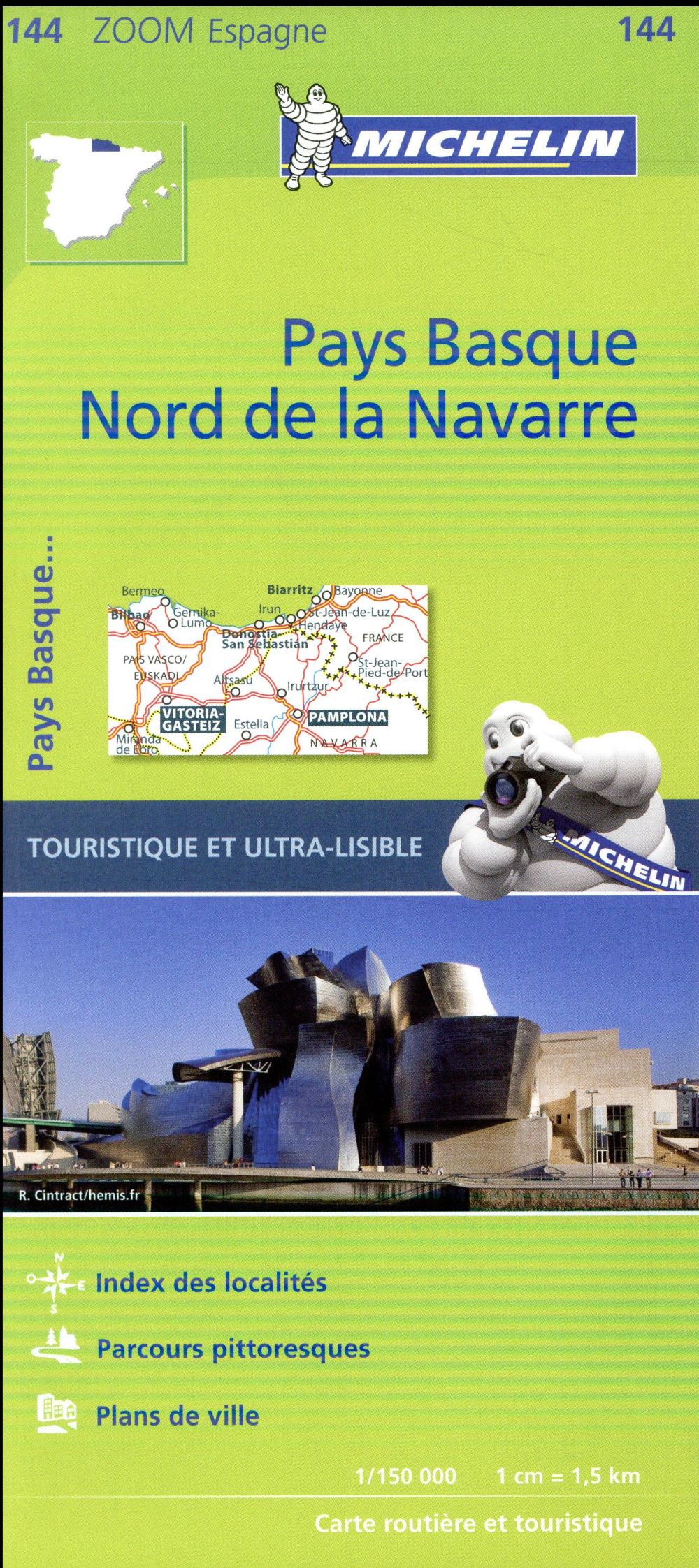 Cartes Zoom n.144 : Pays basque, nord de la Navarre