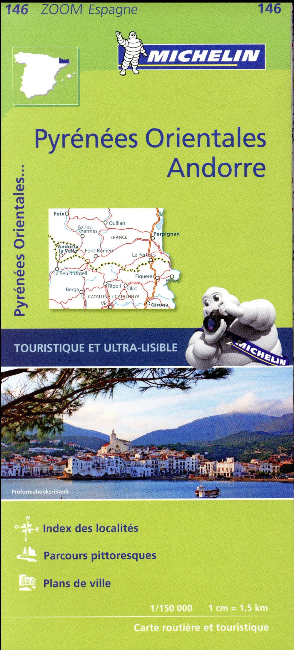 Cartes Zoom n.146 : Pyrénées orientales ; Andorre