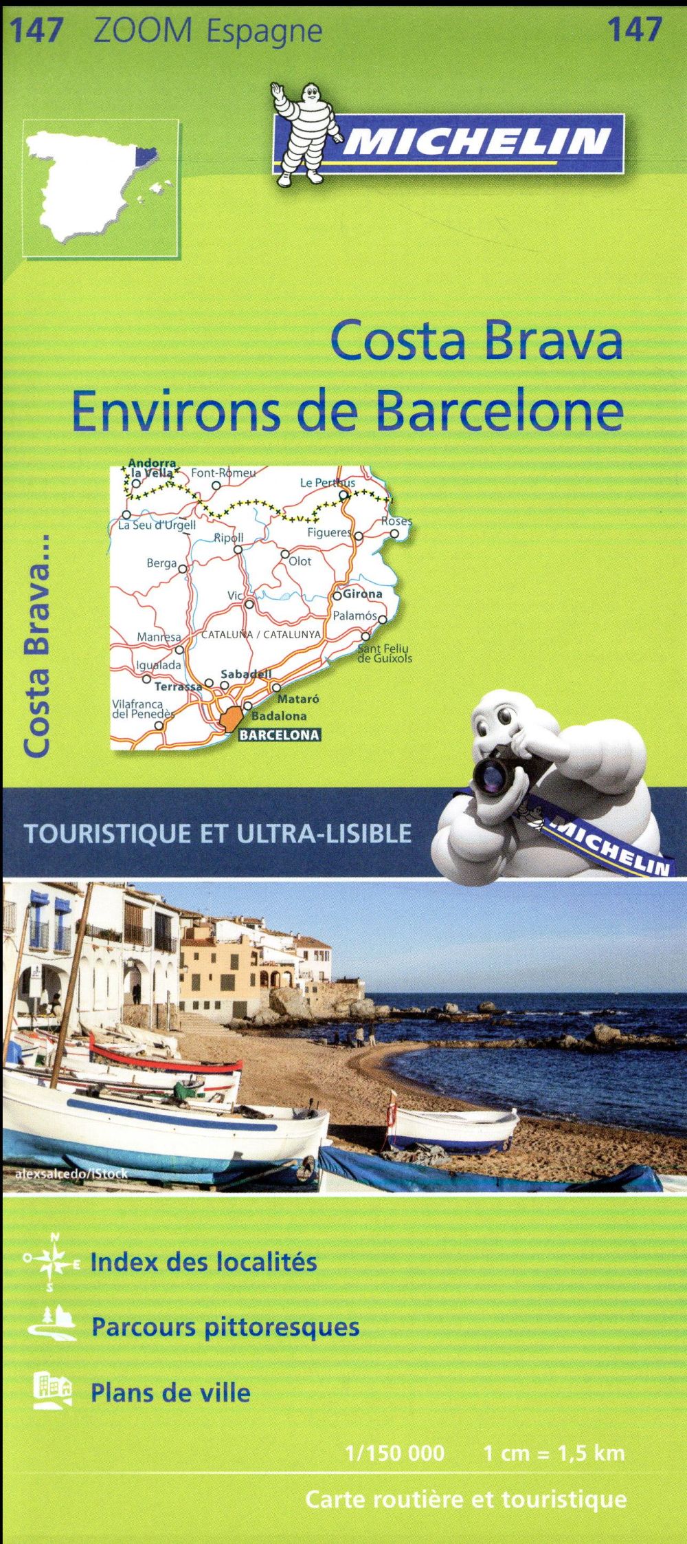Cartes Zoom n.147 : Costa Brava ; environs de Barcelone