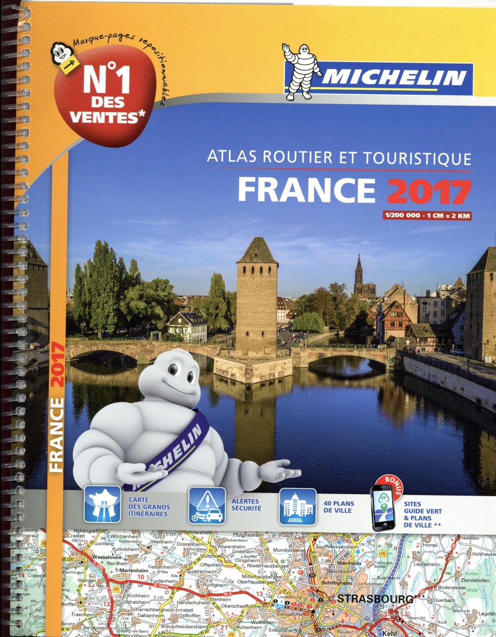 Atlas routier et touristique France (édition 2017)